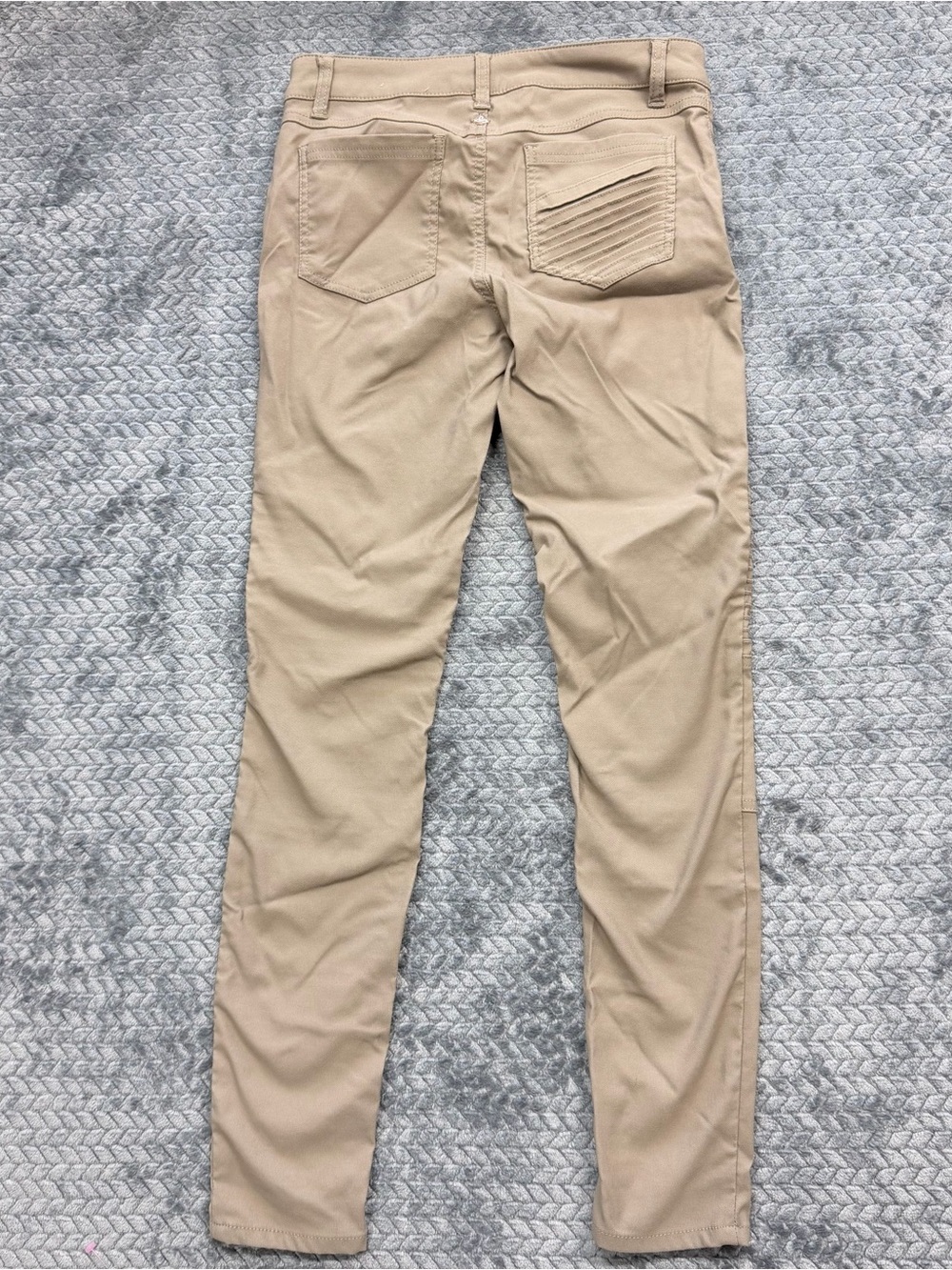 Prana Women's Kara Moto Skinny Pants - Khaki Tan Size 6 - Picture 4 of 14